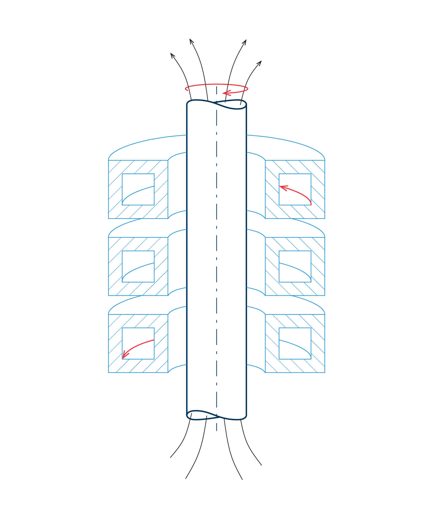 Bobine d’induction et pièce