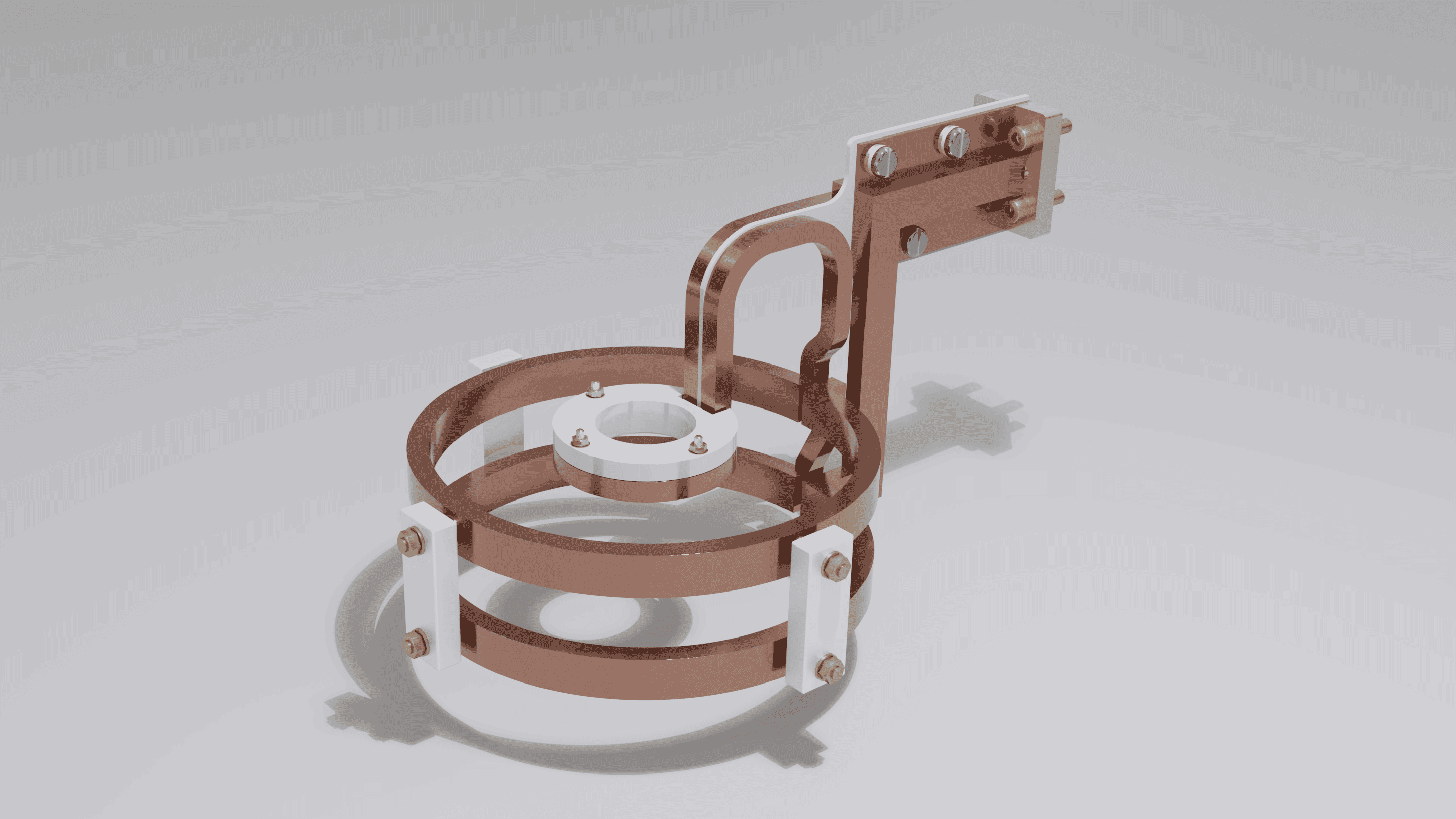 Inductor circular con anillo interior